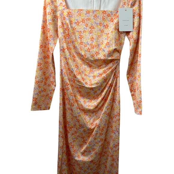 NEW Significant Other Amour Dress in Marigold Posie Woman’s 2 - Picture 5 of 10